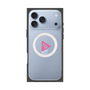 プレミアムスクエアケース with MagSafe［ オリジナル - caseplayロゴ - ピンク/C ］