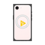 プレミアムスクエアケース with MagSafe［ オリジナル - caseplayロゴ - イエロー/C ］