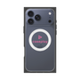 プレミアムスクエアケース with MagSafe［ オリジナル - caseplayロゴ - ピンク/D ］