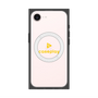 プレミアムスクエアケース with MagSafe［ オリジナル - caseplayロゴ - イエロー/D ］