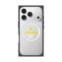 プレミアムスクエアケース with MagSafe［ オリジナル - caseplayロゴ - イエロー/D ］