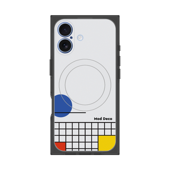 プレミアムスクエアケース with MagSafe［ Mod Deco - オリジナル - レトロ ］