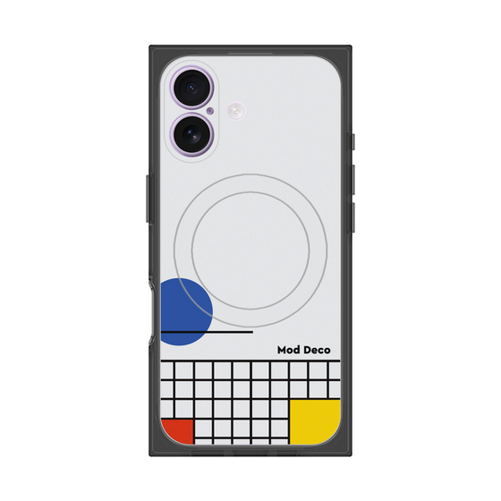 プレミアムスクエアケース with MagSafe［ Mod Deco - オリジナル - レトロ ］