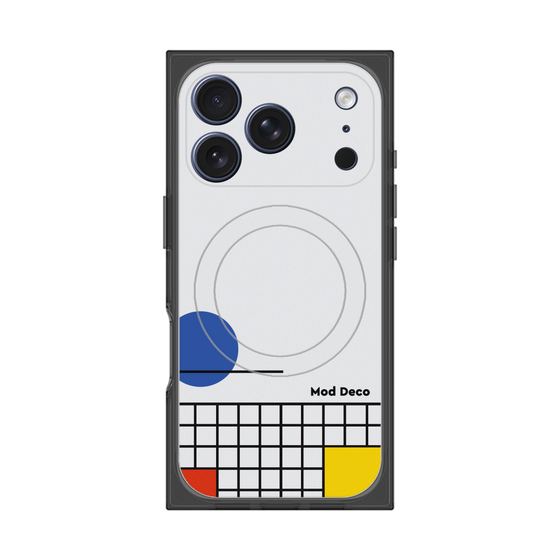 プレミアムスクエアケース with MagSafe［ Mod Deco - オリジナル - レトロ ］