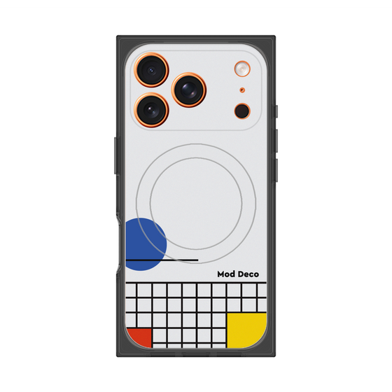 プレミアムスクエアケース with MagSafe［ Mod Deco - オリジナル - レトロ ］