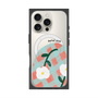 プレミアムスクエアケース with MagSafe［ Mod Deco - オリジナル - フラワー/D ］