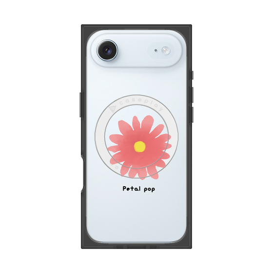 プレミアムスクエアケース with MagSafe［ Mod Deco - オリジナル - フラワー/E ］