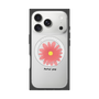 プレミアムスクエアケース with MagSafe［ Petal pop - オリジナル - フラワー/E ］
