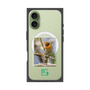 プレミアムスクエアケース with MagSafe［ Green Future Project - Guira Tanager ］