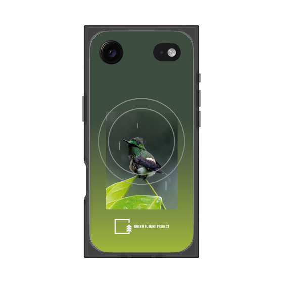 プレミアムスクエアケース with MagSafe［ Green Future Project - Butterfly Coquette ］