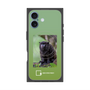 プレミアムスクエアケース with MagSafe［ Green Future Project - Black-mantled Tamarin ］