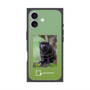 プレミアムスクエアケース with MagSafe［ Green Future Project - Black-mantled Tamarin ］
