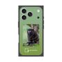 プレミアムスクエアケース with MagSafe［ Green Future Project - Black-mantled Tamarin ］