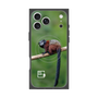 プレミアムスクエアケース with MagSafe［ Green Future Project - Saddle-backTamarin ］