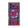 プレミアムスクエアケース with MagSafe［ LANVIN en Bleu - Plaid ］