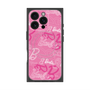 プレミアムスクエアケース with MagSafe［ Barbie - ロゴパターン1 ］