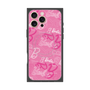 プレミアムスクエアケース with MagSafe［ Barbie - ロゴパターン1 ］