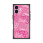 プレミアムスクエアケース with MagSafe［ Barbie - ロゴパターン1 ］