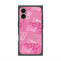 プレミアムスクエアケース with MagSafe［ Barbie - ロゴパターン1 ］