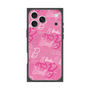 プレミアムスクエアケース with MagSafe［ Barbie - ロゴパターン1 ］