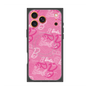 プレミアムスクエアケース with MagSafe［ Barbie - ロゴパターン1 ］