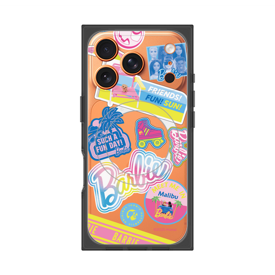 プレミアムスクエアケース with MagSafe［ Barbie - ステッカー ］