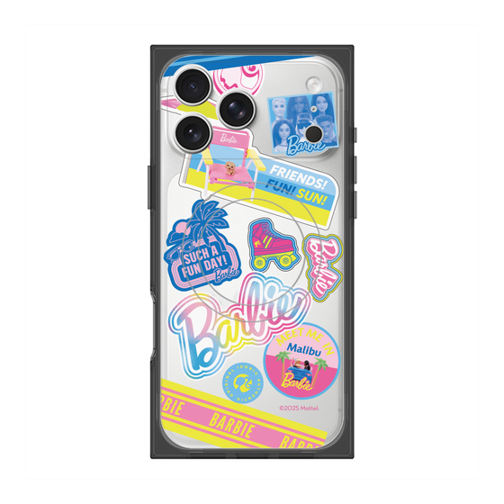 プレミアムスクエアケース with MagSafe［ Barbie - ステッカー ］