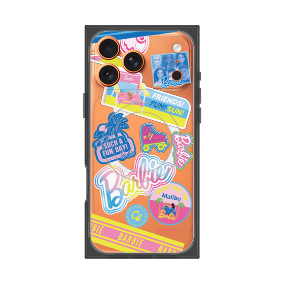 プレミアムスクエアケース with MagSafe［ Barbie - ステッカー ］