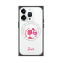 プレミアムスクエアケース with MagSafe［ Barbie - ロゴ ］