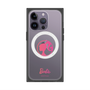 プレミアムスクエアケース with MagSafe［ Barbie - ロゴ ］