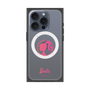 プレミアムスクエアケース with MagSafe［ Barbie - ロゴ ］