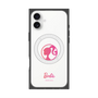 プレミアムスクエアケース with MagSafe［ Barbie - ロゴ ］