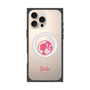 プレミアムスクエアケース with MagSafe［ Barbie - ロゴ ］