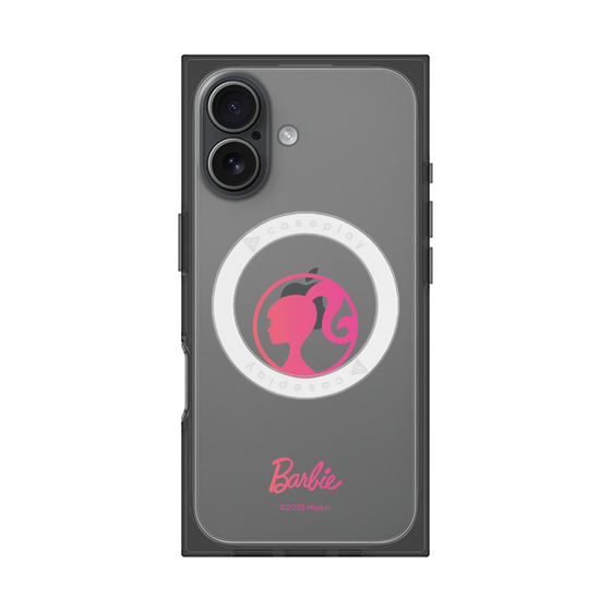 プレミアムスクエアケース with MagSafe［ Barbie - ロゴ ］