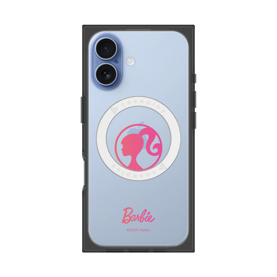 プレミアムスクエアケース with MagSafe［ Barbie - ロゴ ］