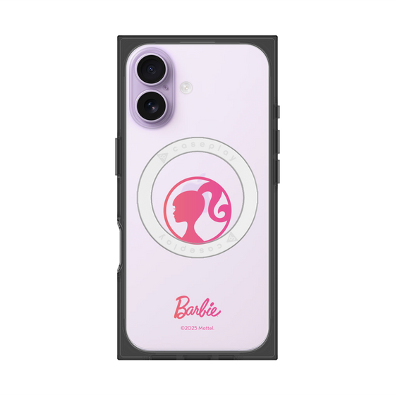 プレミアムスクエアケース with MagSafe［ Barbie - ロゴ ］