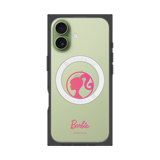 プレミアムスクエアケース with MagSafe［ Barbie - ロゴ ］