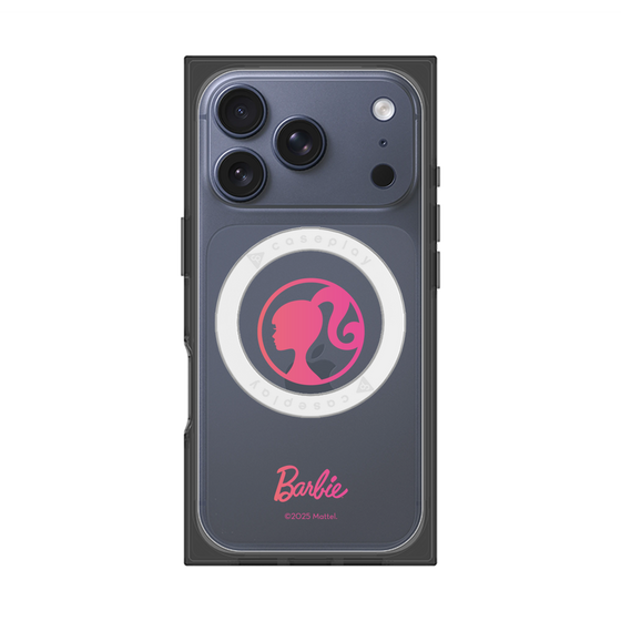 プレミアムスクエアケース with MagSafe［ Barbie - ロゴ ］