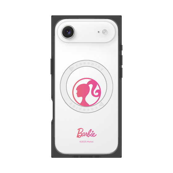 プレミアムスクエアケース with MagSafe［ Barbie - ロゴ ］