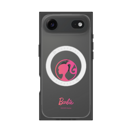 プレミアムスクエアケース with MagSafe［ Barbie - ロゴ ］