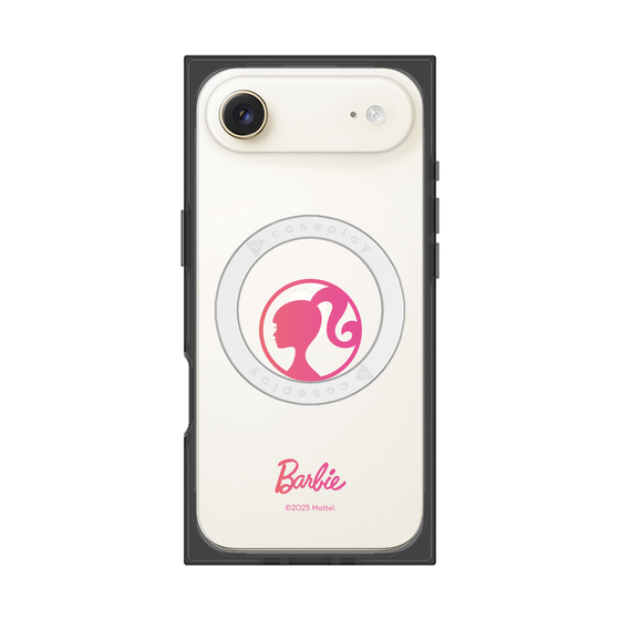 プレミアムスクエアケース with MagSafe［ Barbie - ロゴ ］