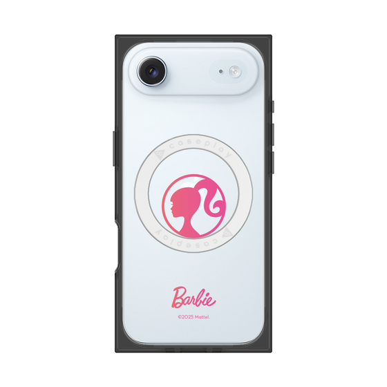 プレミアムスクエアケース with MagSafe［ Barbie - ロゴ ］