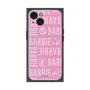 プレミアムスクエアケース with MagSafe［ Barbie - ロゴパターン3 ］