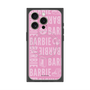 プレミアムスクエアケース with MagSafe［ Barbie - ロゴパターン3 ］