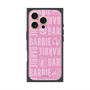 プレミアムスクエアケース with MagSafe［ Barbie - ロゴパターン3 ］