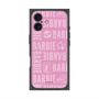 プレミアムスクエアケース with MagSafe［ Barbie - ロゴパターン3 ］