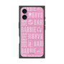 プレミアムスクエアケース with MagSafe［ Barbie - ロゴパターン3 ］