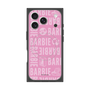 プレミアムスクエアケース with MagSafe［ Barbie - ロゴパターン3 ］