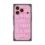 プレミアムスクエアケース with MagSafe［ Barbie - ロゴパターン3 ］