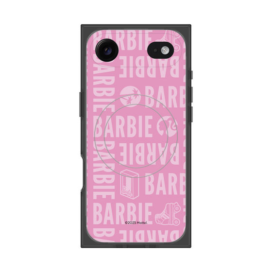 プレミアムスクエアケース with MagSafe［ Barbie - ロゴパターン3 ］